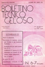Bollettino Tecnico Geloso 06-07