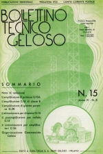 Bollettino Tecnico Geloso 15