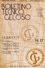 Bollettino Tecnico Geloso 17