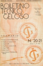 Bollettino Tecnico Geloso 20