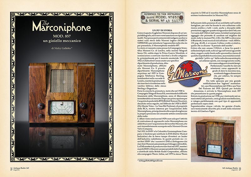 antique Radio Magazine 143